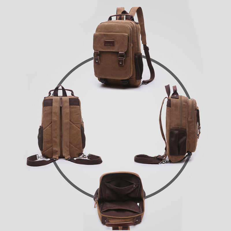 Messenger Bag Schultertasche Sling Rucksack Reiserucksack