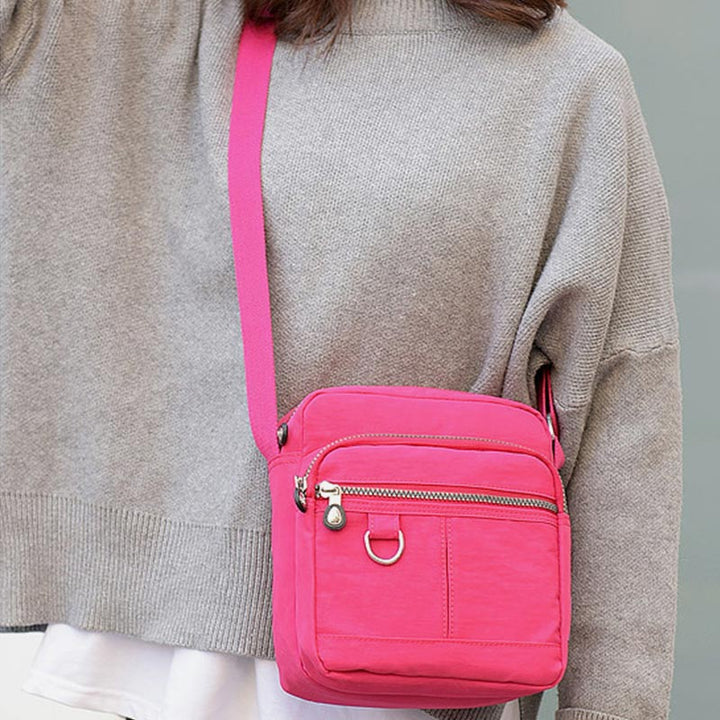 Damen Umhängetasche mit mehreren Taschen, lässige Reise-Schultertasche