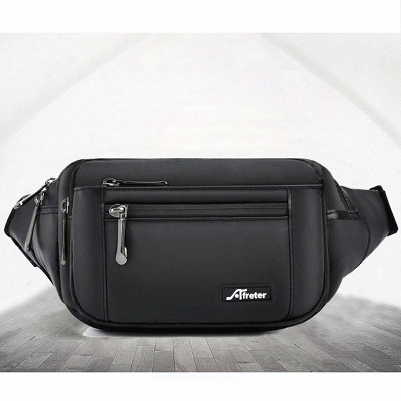 Hüfttasche für Damen und Herren, Brusttasche mit mehreren Taschen, Umhängetasche