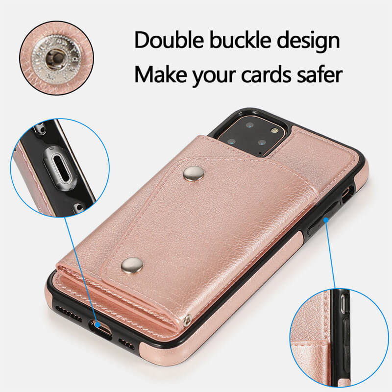 Multifunktionale Wallet Case Handyhülle für iPhone
