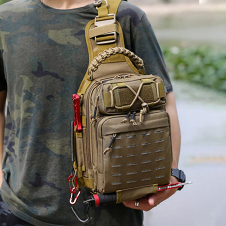 Tatical Brusttasche für Herren, Umhängetasche für Outdoor-Training