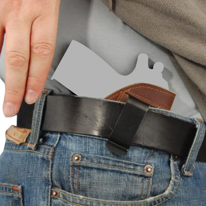 Kleines Lederholster für Männer und Frauen im Hosenbund, Cosplay-Requisite