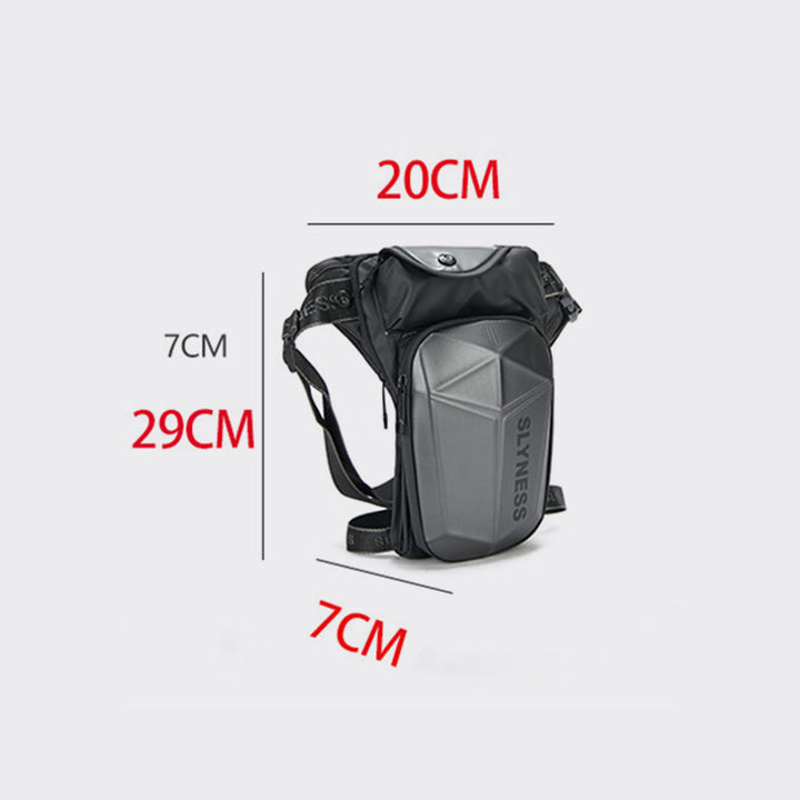 Hüfttasche für Herren, wasserdicht, lässig, Outdoor-Beintasche