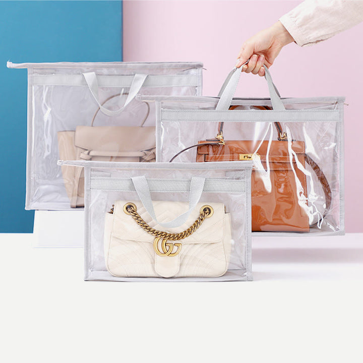 Aufbewahrungstasche für Zuhause, staubdichte, sichtbare, feuchtigkeitsdichte PVC-Schutztasche