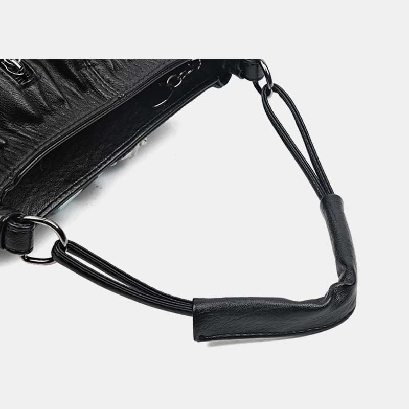 Umhängetasche für Damen, Vintage, große Kapazität, Outdoor-Crossbody-Handtasche