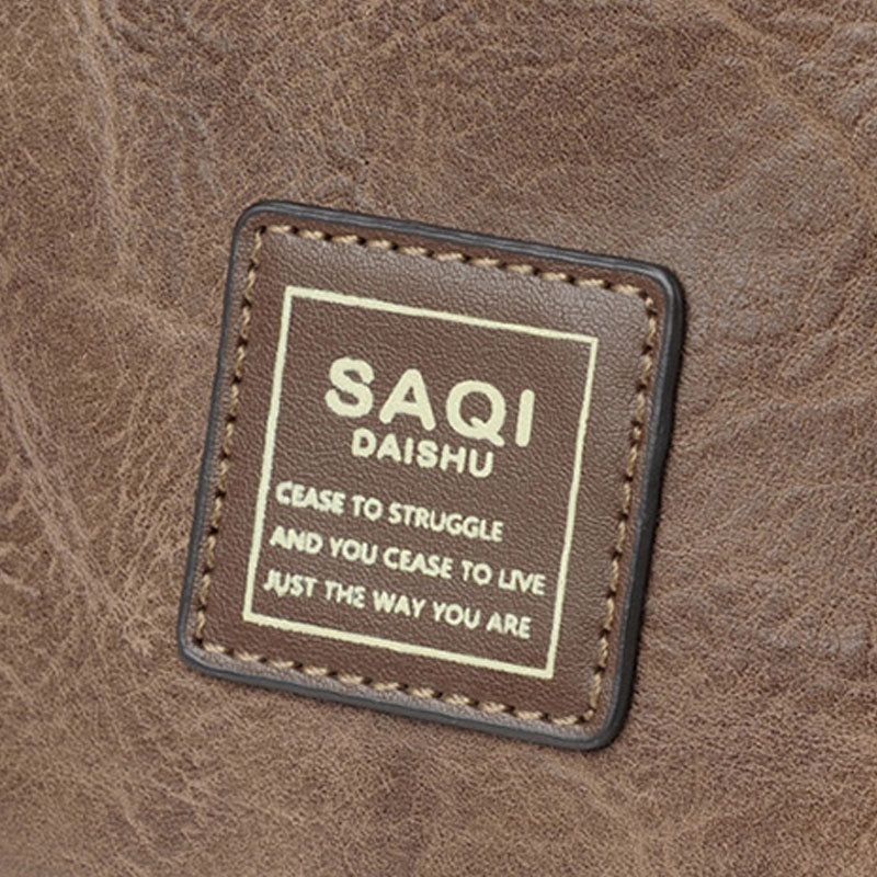 Vintage Schultertasche mit großem Fassungsvermögen