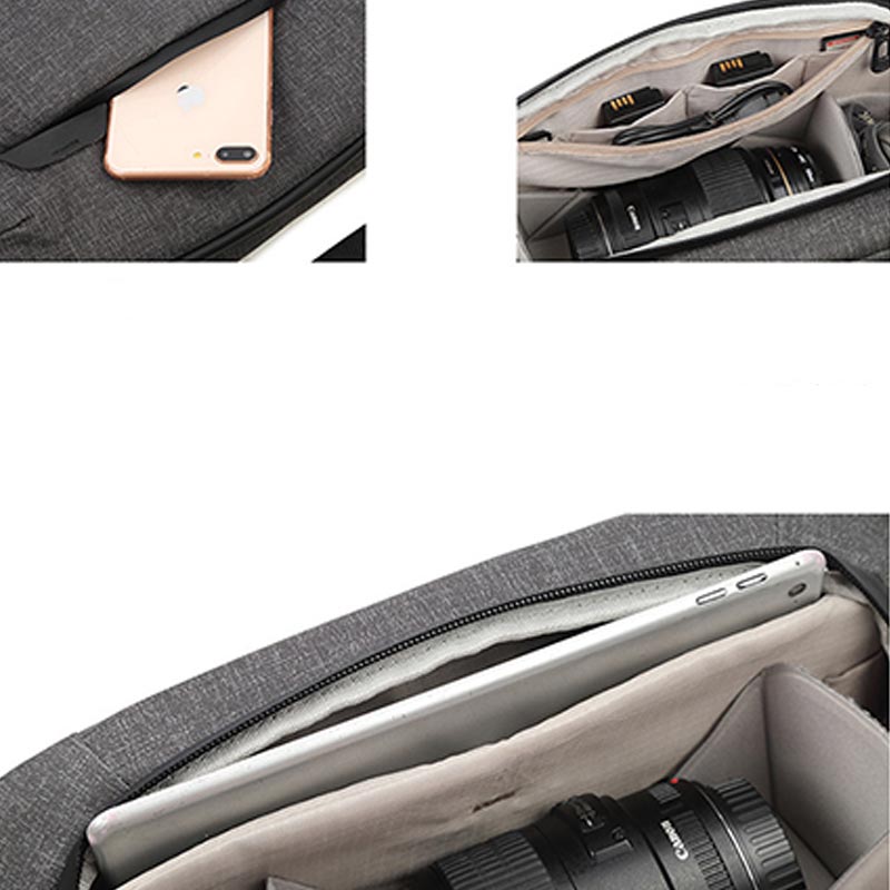 Leichte, wasserdichte Umhängekameratasche Unisex Kameratasche Handtasche