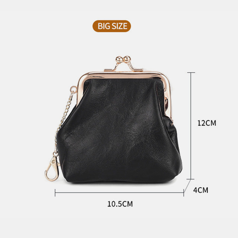 Geldbörse aus echtem Leder im Vintage-Stil 
