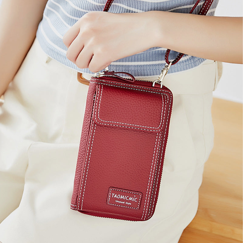 Handy Geldbörse Brieftasche Crossbody Telefon Tasche