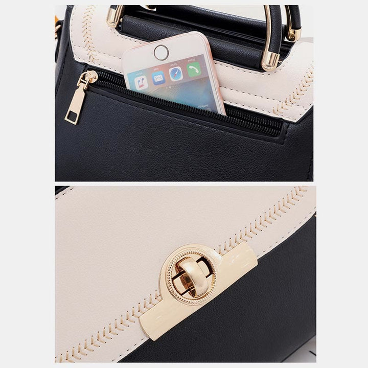 Umhängetasche für Damen, Vintage, große Kapazität, Frühlings-Umhängetasche