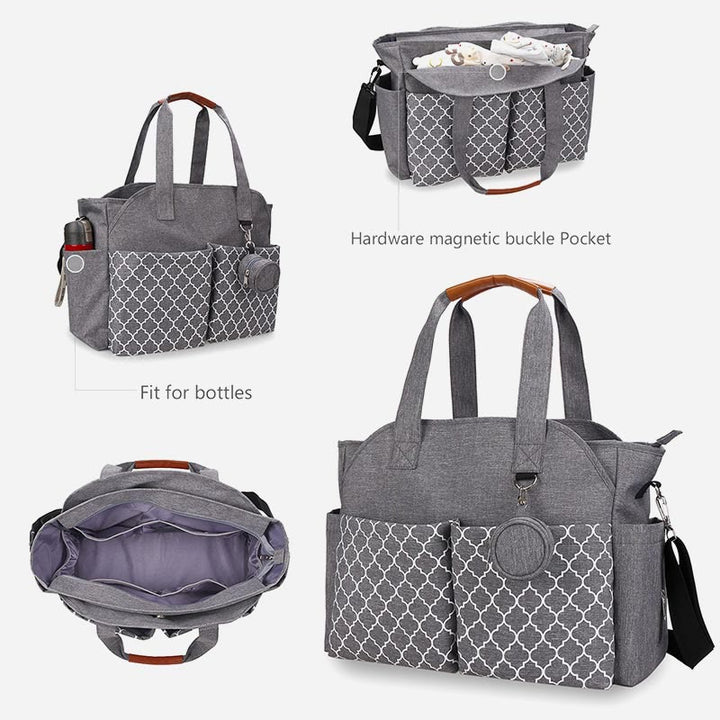 Einkaufstasche für Damen im Freien, Reisetasche aus Polyester mit großer Kapazität