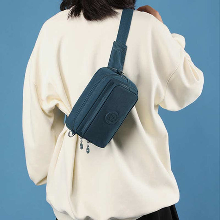 Leichte, wasserdichte Gürteltasche für Damen mit Crossbody-Gurt