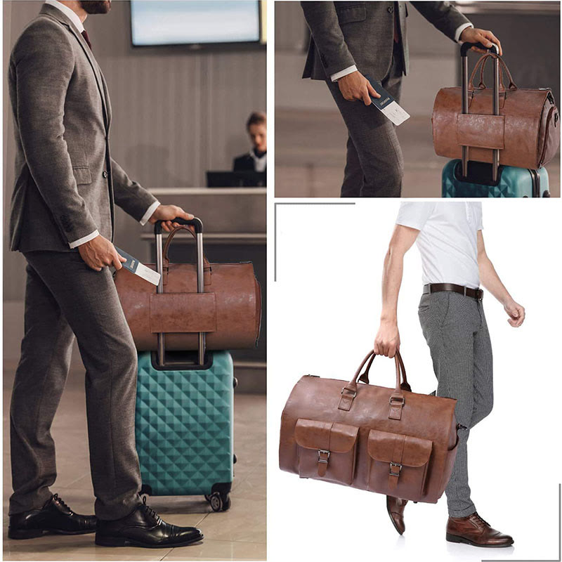 Umwandelbares Reisegepäck für Männer 2-in-1-Reisetasche