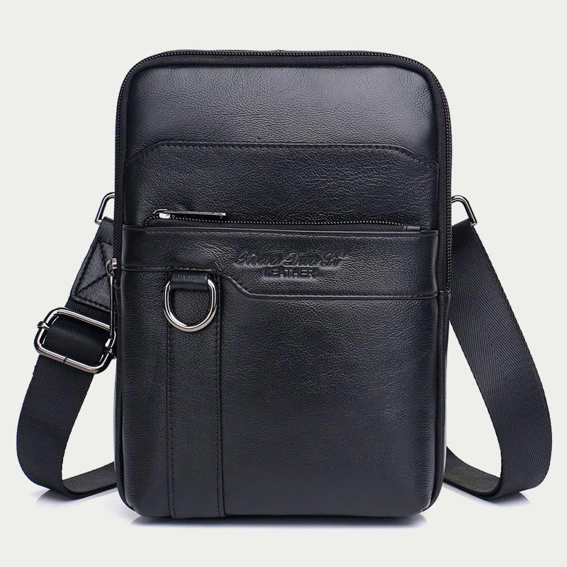 Umhängetasche für Männer Drei Stile Taschen Leder Umhängetasche