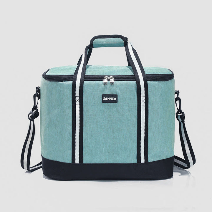 Kühltasche für Picknick im Freien, hält warm und kalt, Campingtasche