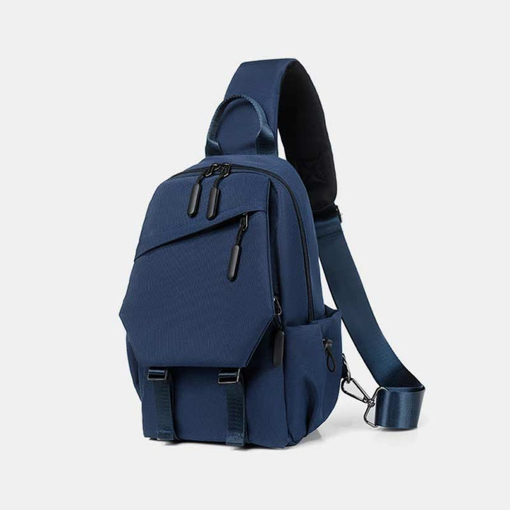 Schultertasche für Herren, abriebfest, lässiger Oxford-Umhängerucksack