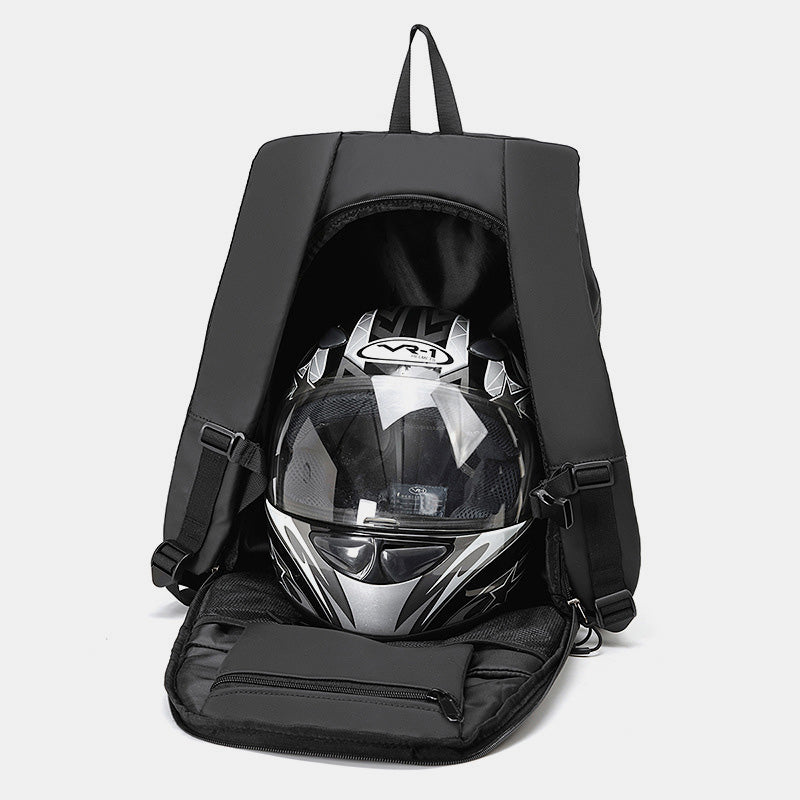 Robuster Motorradhelm-Rucksack mit großer Kapazität, robuster Reitrucksack für Männer