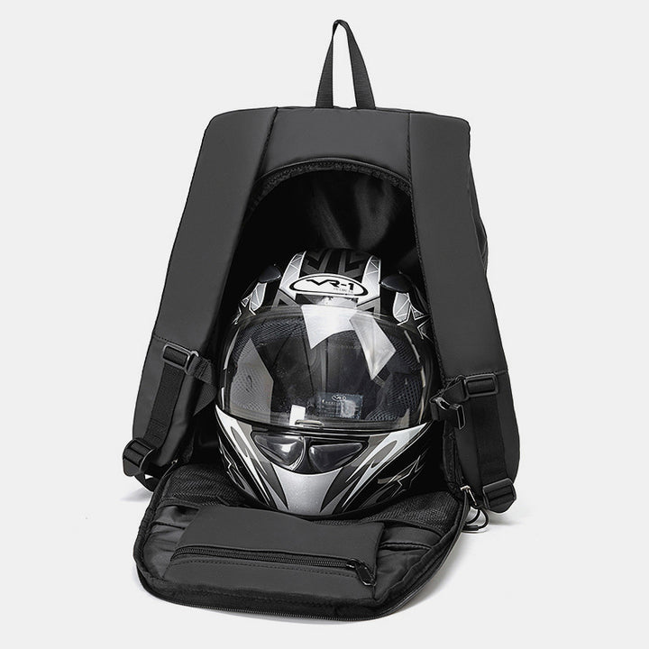 Robuster Motorradhelm-Rucksack mit großer Kapazität, robuster Reitrucksack für Männer