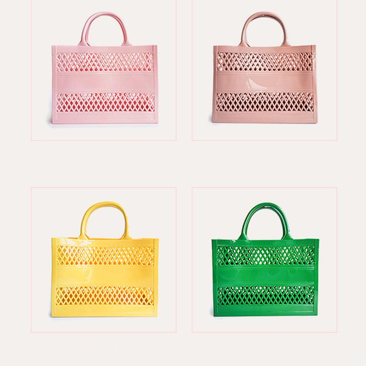 Große Kapazität PVC Strand Tasche Tote für Lagerung Urlaub