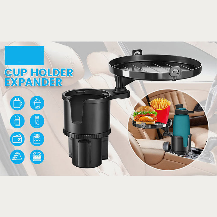 Auto-Organizer für Getränke, multifunktionaler, faltbarer Flaschenhalter aus ABS-Material