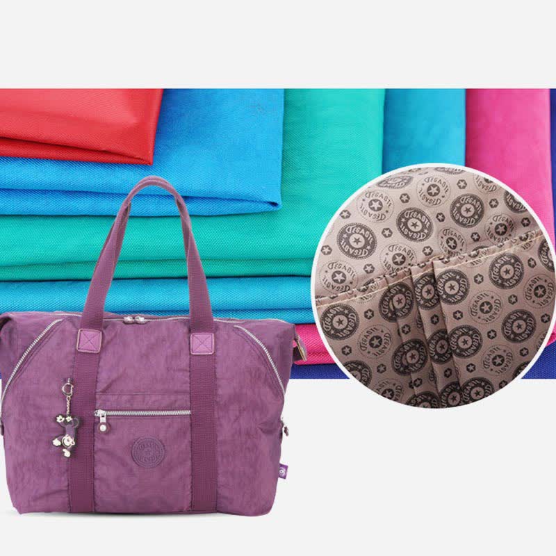 Große Nylon-Handtasche für Damen, leicht, zum Tragen über die Schulter