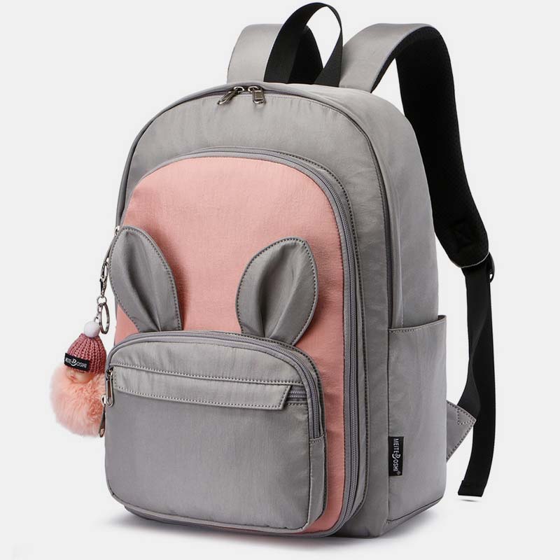 Süßer Häschen-Rucksack mit großer Kapazität