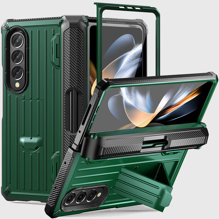 Handyhülle mit Halterung für Samsung Bruchsichere Schutzhülle