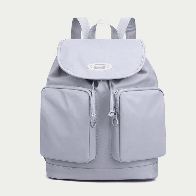 Rucksack für Frauen Einfacher Kordelzugverschluss Wasserdichte Reisetasche aus Nylon