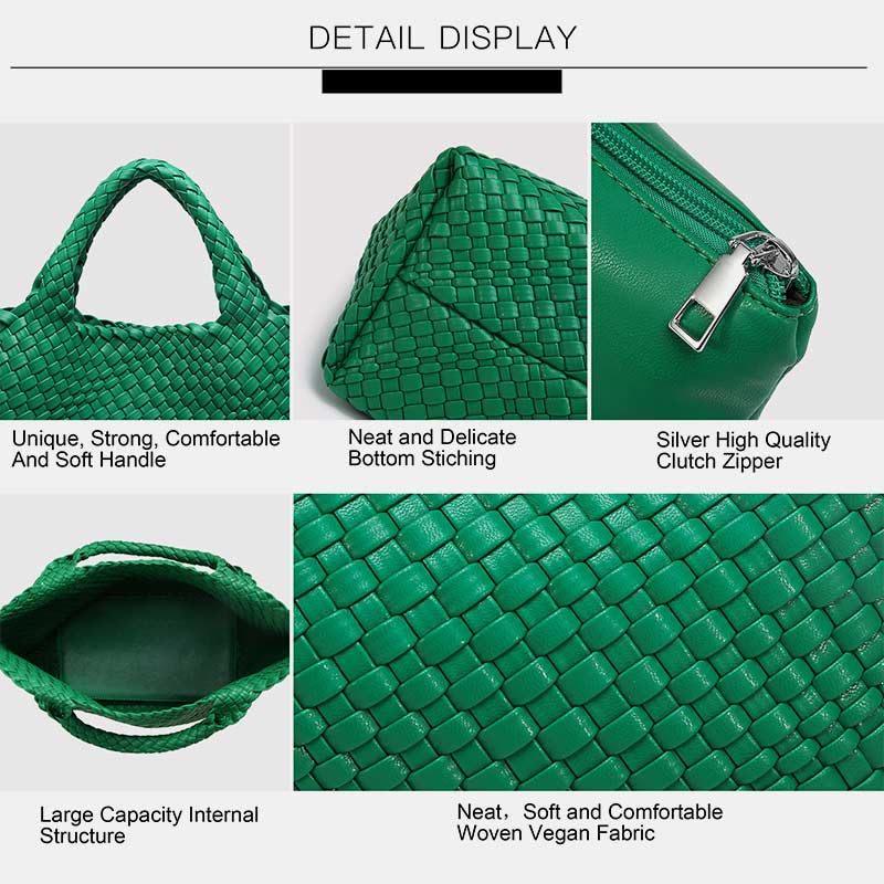 Handtasche für Damen, groß, für den Sommer oder den Strand, Kunstleder, Tragetasche