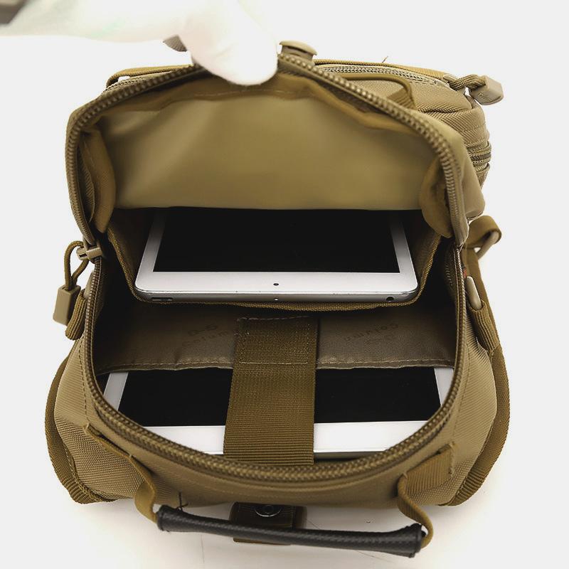 4-Wege-Verwendung Camouflage Multifunktionale Outdoor-Schultertasche