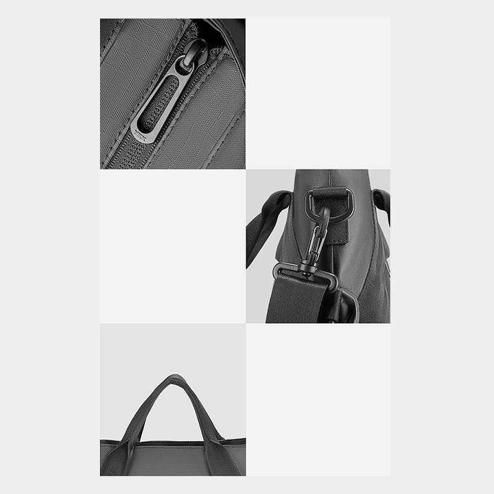 Leichte, lässige Umhängetasche für Herren, kleine Business-Handtasche, Aktentasche