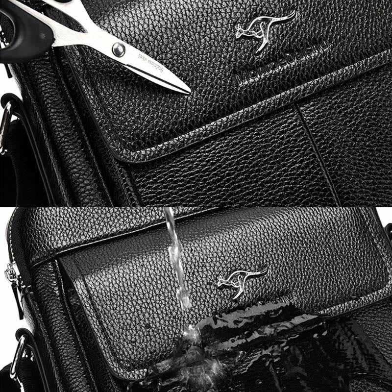 Kuriertasche für Herren, großes Fassungsvermögen, Umhängetasche für Geschäftsreisen