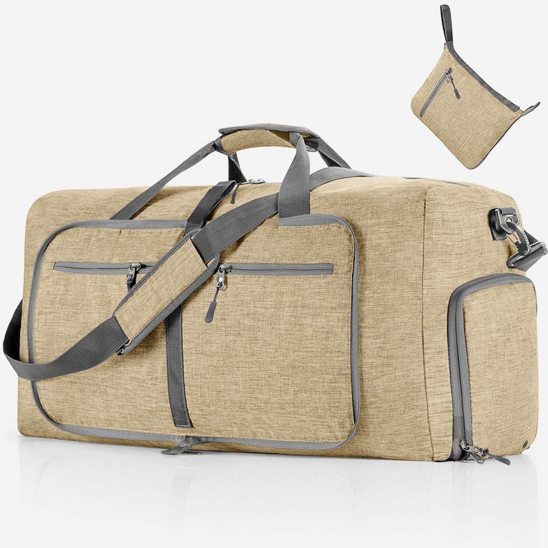 Aufbewahrungstasche für unterwegs, zusammenklappbar, tragbar, große Kapazität, Fitness-Reisetasche