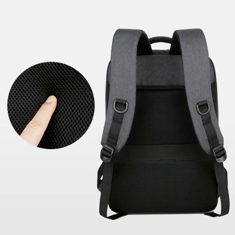 Leichter, schwerer, weiter tragbarer Business-Rucksack mit großer Kapazität und USB-Ladeanschluss