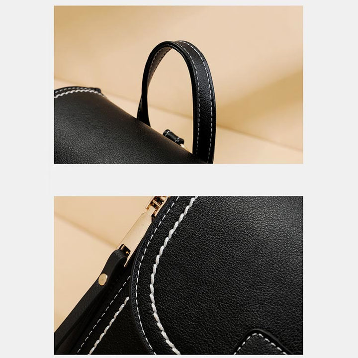 Rucksack für Damen, große Kapazität, Retro-Vintage-Multifunktions-Umhängetasche