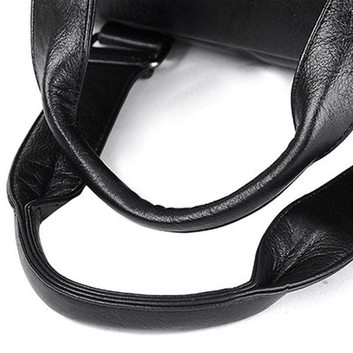 Handtasche für Herren, für Geschäftsreisen, Umhängetasche aus Pu-Leder