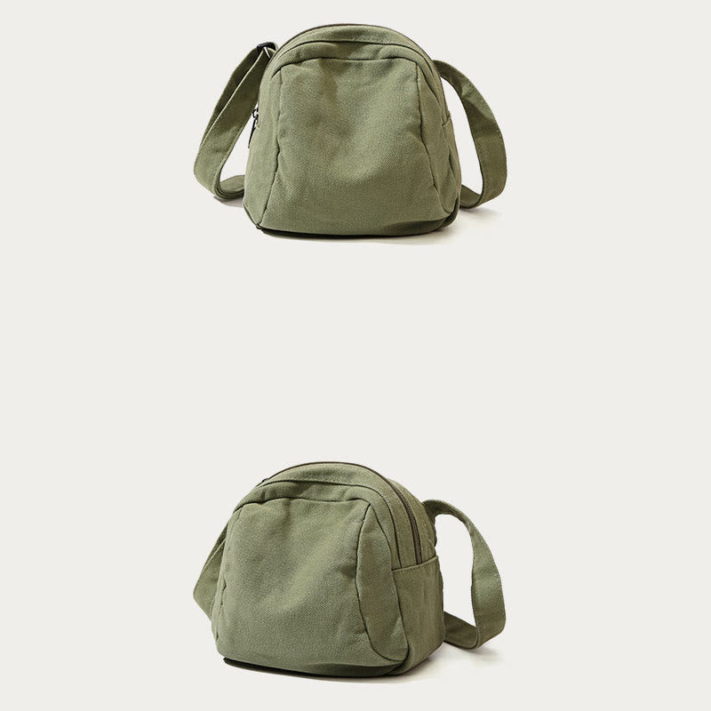 Lässige Umhängetasche für Damen aus Canvas, einfache Reisetasche