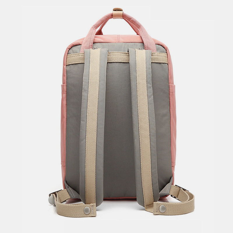 Großer Vintage-Reiserucksack mit mehreren Taschen im College-Stil