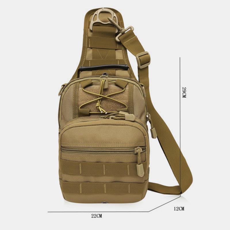 4-Wege-Verwendung Camouflage Multifunktionale Outdoor-Schultertasche