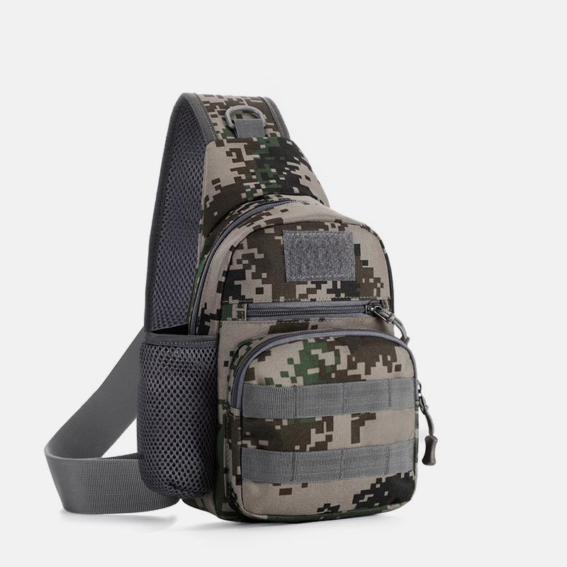 Camouflage Wasserdichte Multifunktionale Schultertasche Für Den Außenbereich