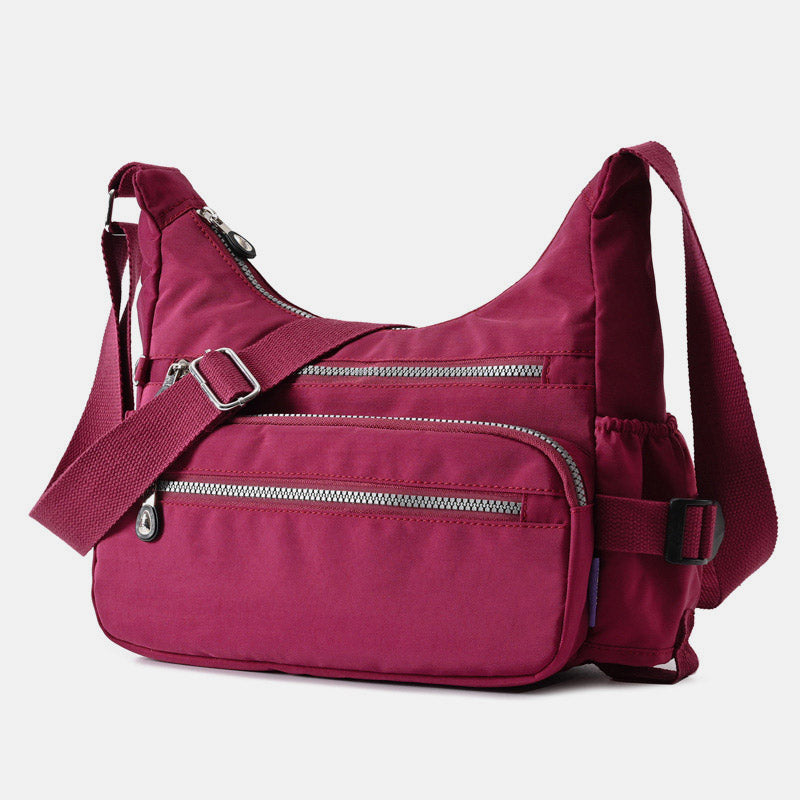 Wasserdichte Umhängetasche für Damen, lässige Nylon-Geldbörse, Handtasche, Umhängetasche