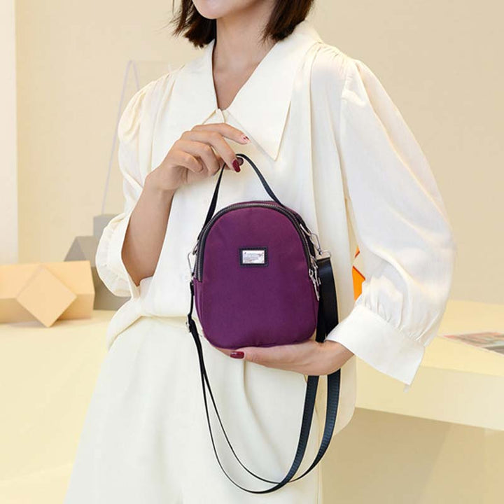 Leichte kleine Umhängetaschen, Schultertasche für Frauen, Telefon-Geldbörse mit mehreren Taschen