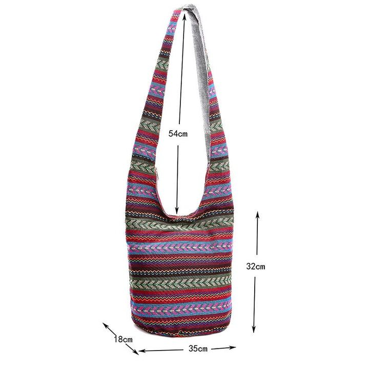Umhängetasche für Damen, Vintage-Stil, Canvas, Umhängetasche für den täglichen Einkauf