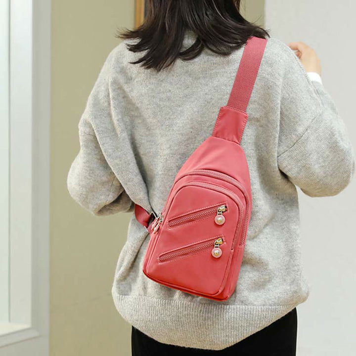 Schultertasche für Damen, großes Fassungsvermögen, wasserdicht, lässige Umhängetasche aus Nylon