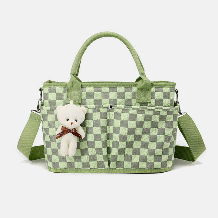 Wickeltasche, Mamatasche für das Krankenhaus, Schwangerschaft, Baby mit Kinderwagengurten