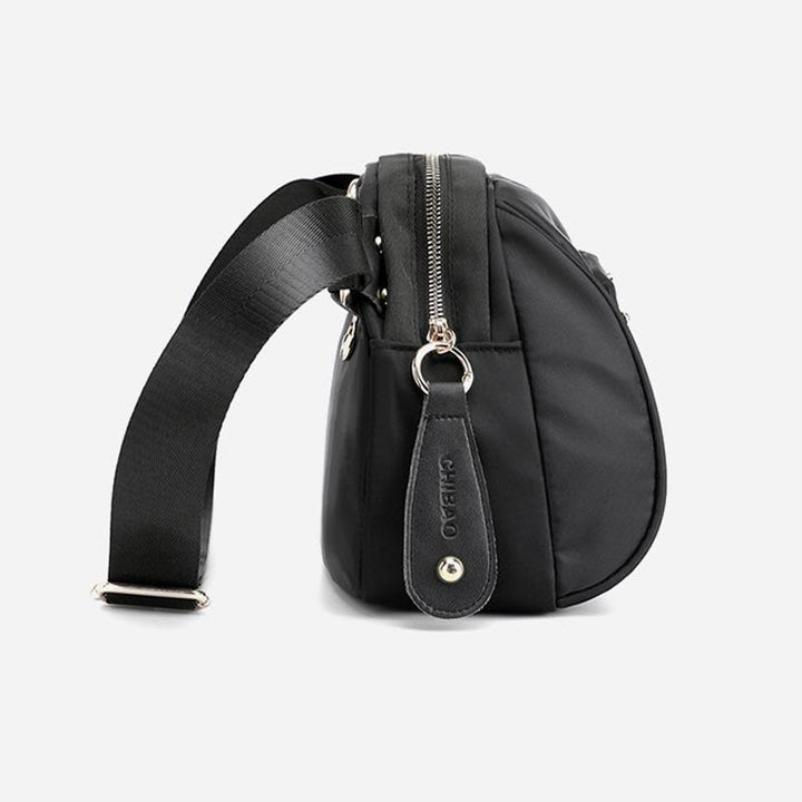 Einfache Umhängetasche für Damen, große Nylon-Ausflugstasche