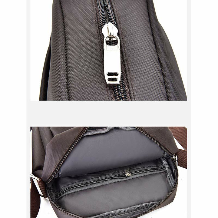 Messenger Bag für Herren, minimalistischer, leichter, lässiger Umhängerucksack