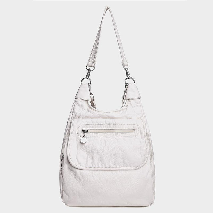 Wasser- und reißfester Rucksack, Tagesrucksack, Schultertasche, Handtasche mit verstellbaren Trägern