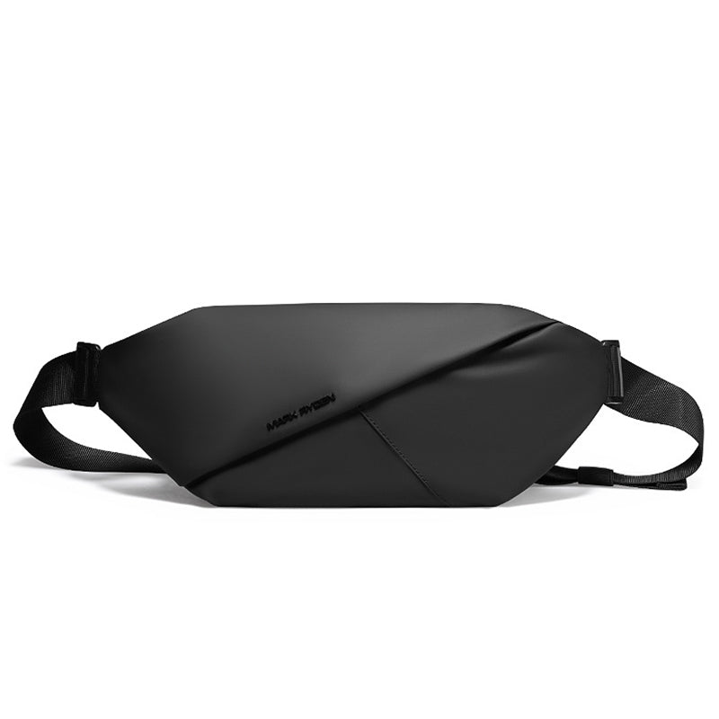 Kleine Brusttasche für Herren, funktionaler, wasserdichter, lässiger Tagesrucksack, Sling-Umhängetasche