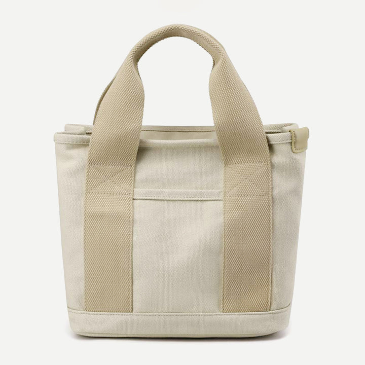 Handtasche mit mehreren Taschen für Damen, lässige Tragetasche aus Canvas, Geldbörse für den täglichen Gebrauch
